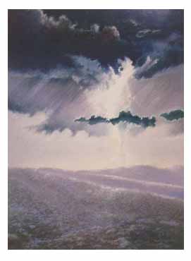 Fine art note card, Conversations with the Night