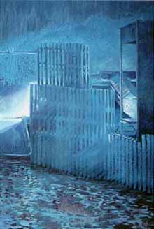  Oil Painting:  Departure